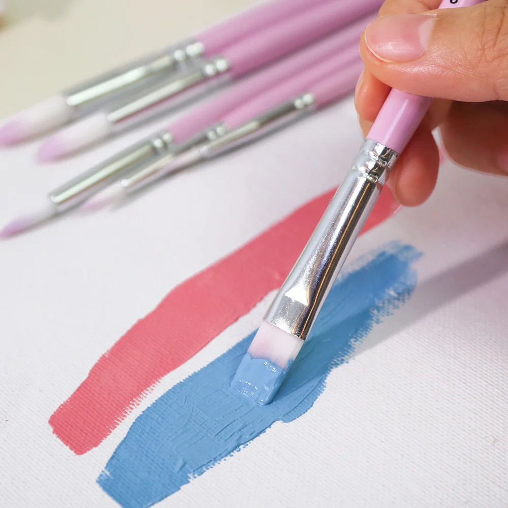 Essential 6-Piece Multisize Paint Brush Set - Image 12