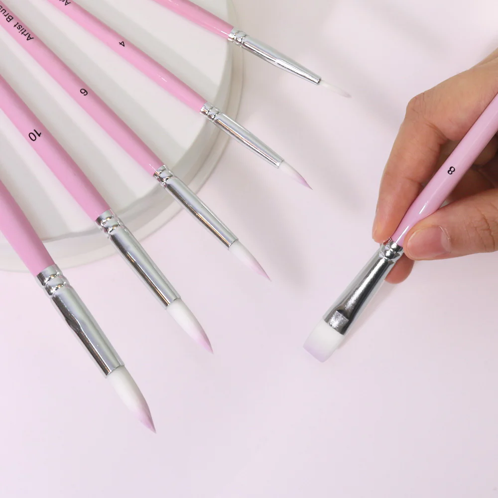 Essential 6-Piece Multisize Paint Brush Set - Image 6