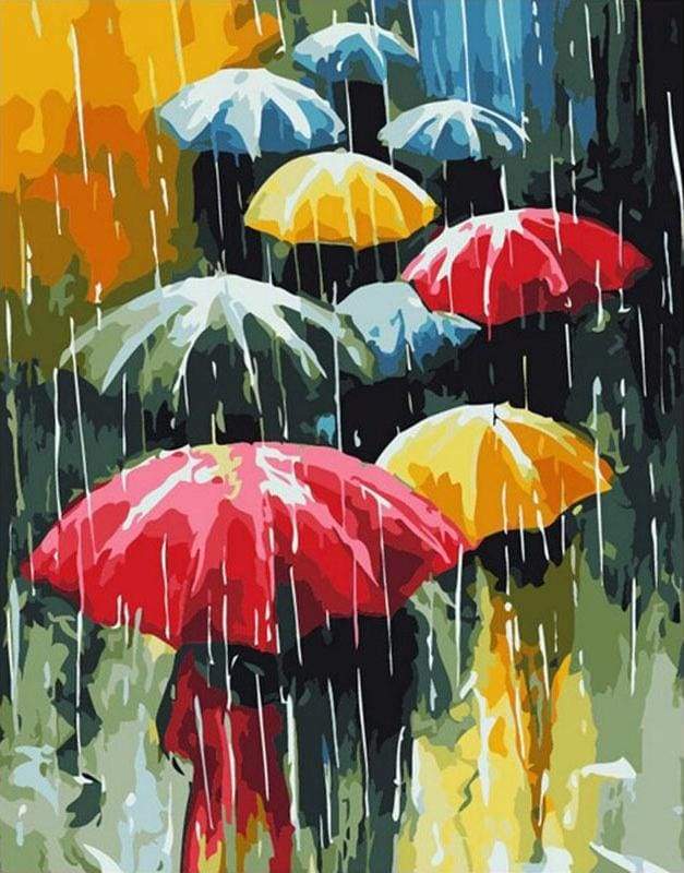 Farandole of Umbrellas