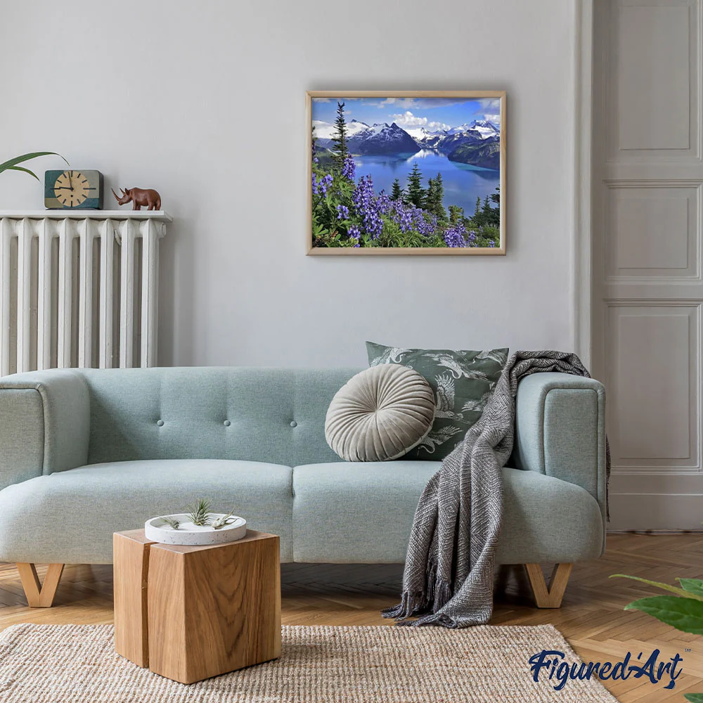 Flowers and Mountain - Image 3