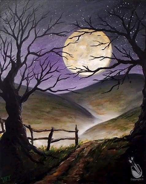 Full Moon in the Dark
