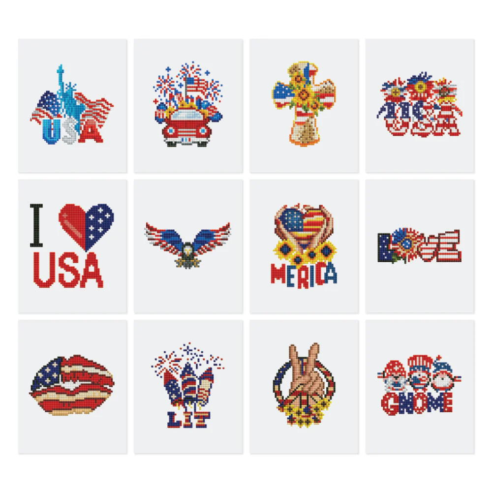 Gem Painting kit - American Pride series - Image 2