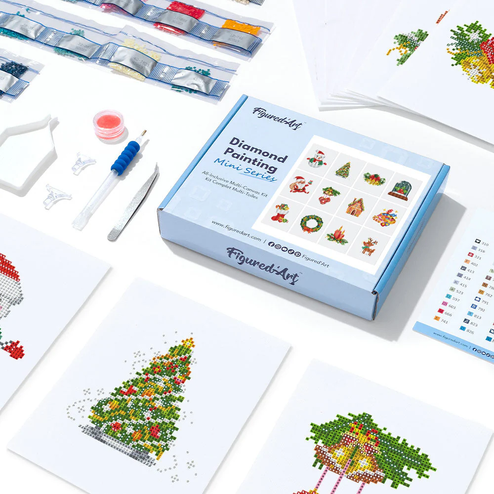 Gem Painting kit - Christmas 3 series - Image 3