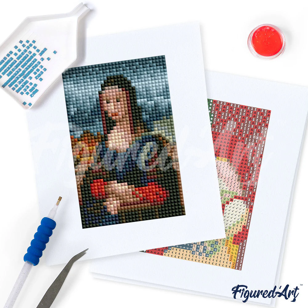 Gem Painting kit - Famous Painting series - Image 4