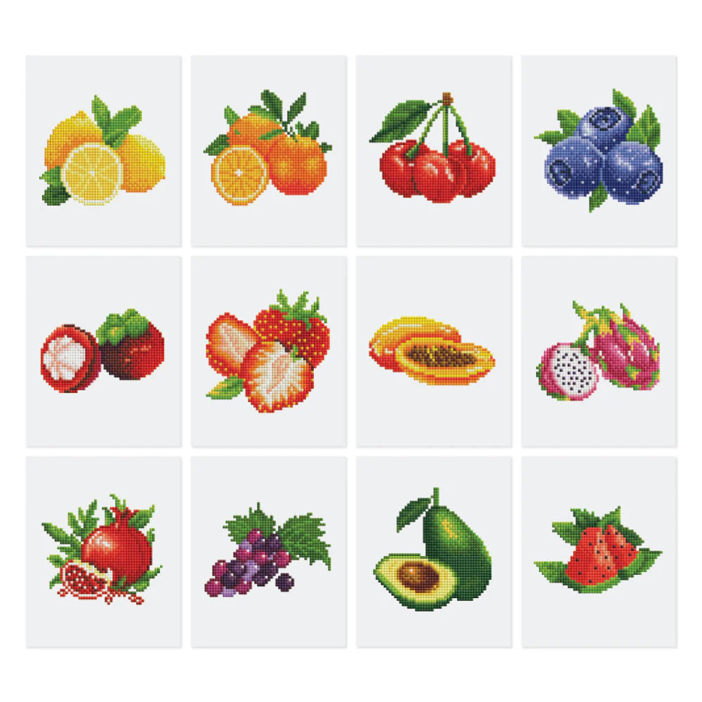 Gem Painting kit - Fruits series - Image 2