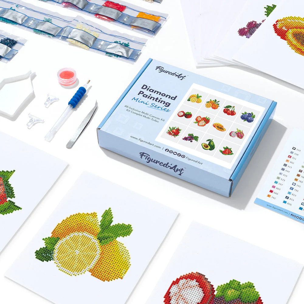 Gem Painting kit - Fruits series - Image 3