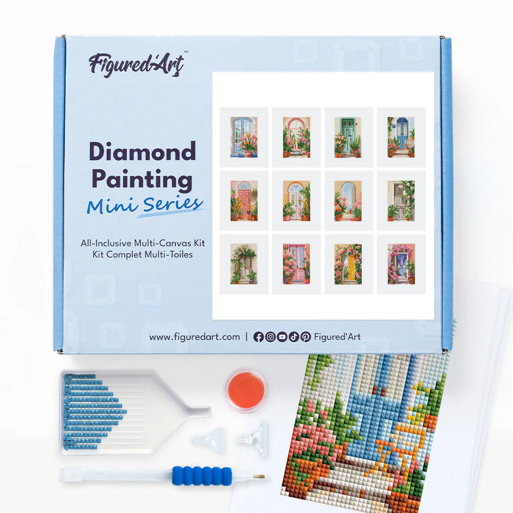 Gem Painting kit - Garden Gateway series
