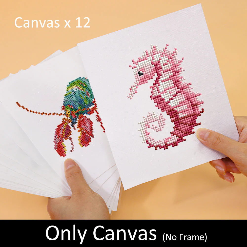Gem Painting kit - Ocean Creatures series - Image 12