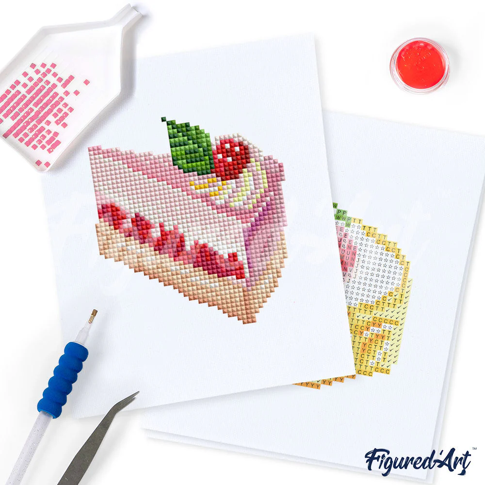 Gem Painting kit - Sweet Treats and Pastries series - Image 4