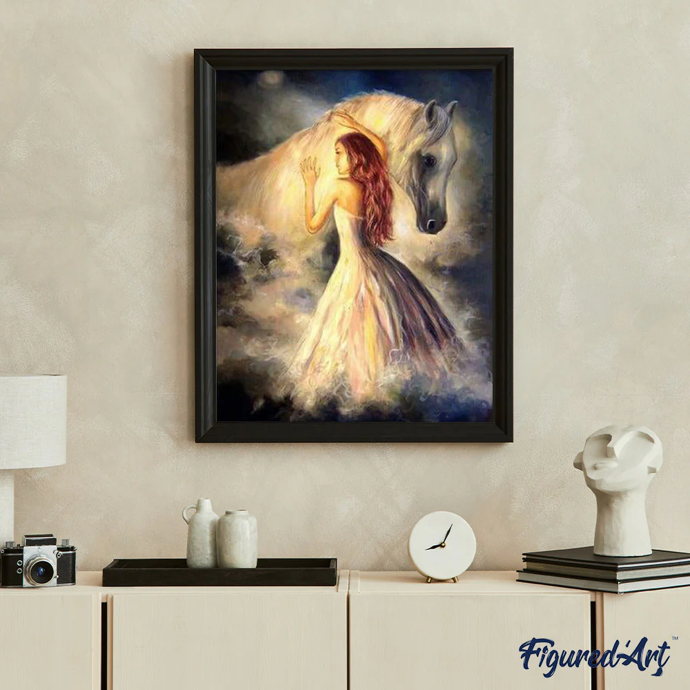 Girl And Horse - Image 3
