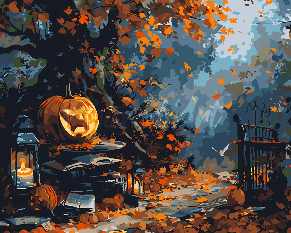 Haunted Autumn Gate