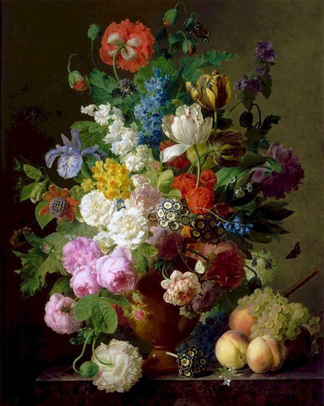 Jan Frans van Dael - Vase of Flowers