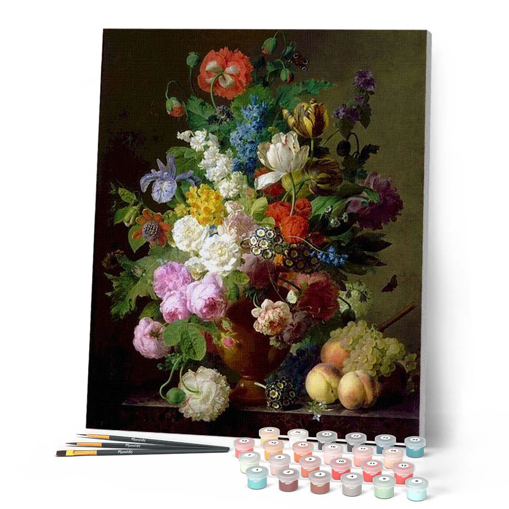 Jan Frans van Dael - Vase of Flowers - Image 2