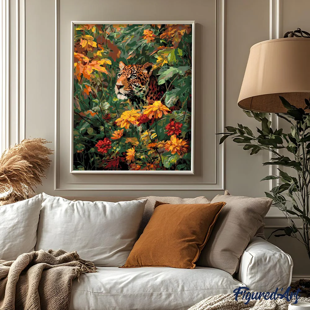 Leopard in Autumn - Image 3