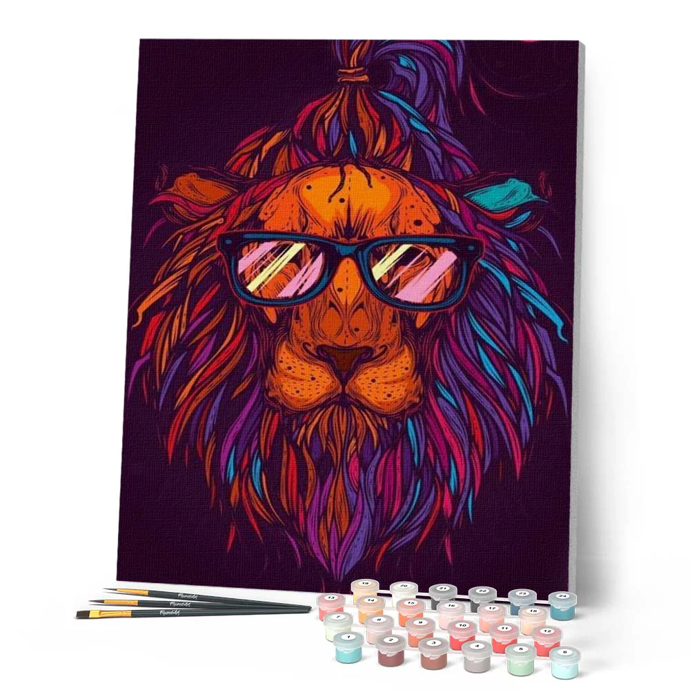 Lion with Sunglasses - Image 2