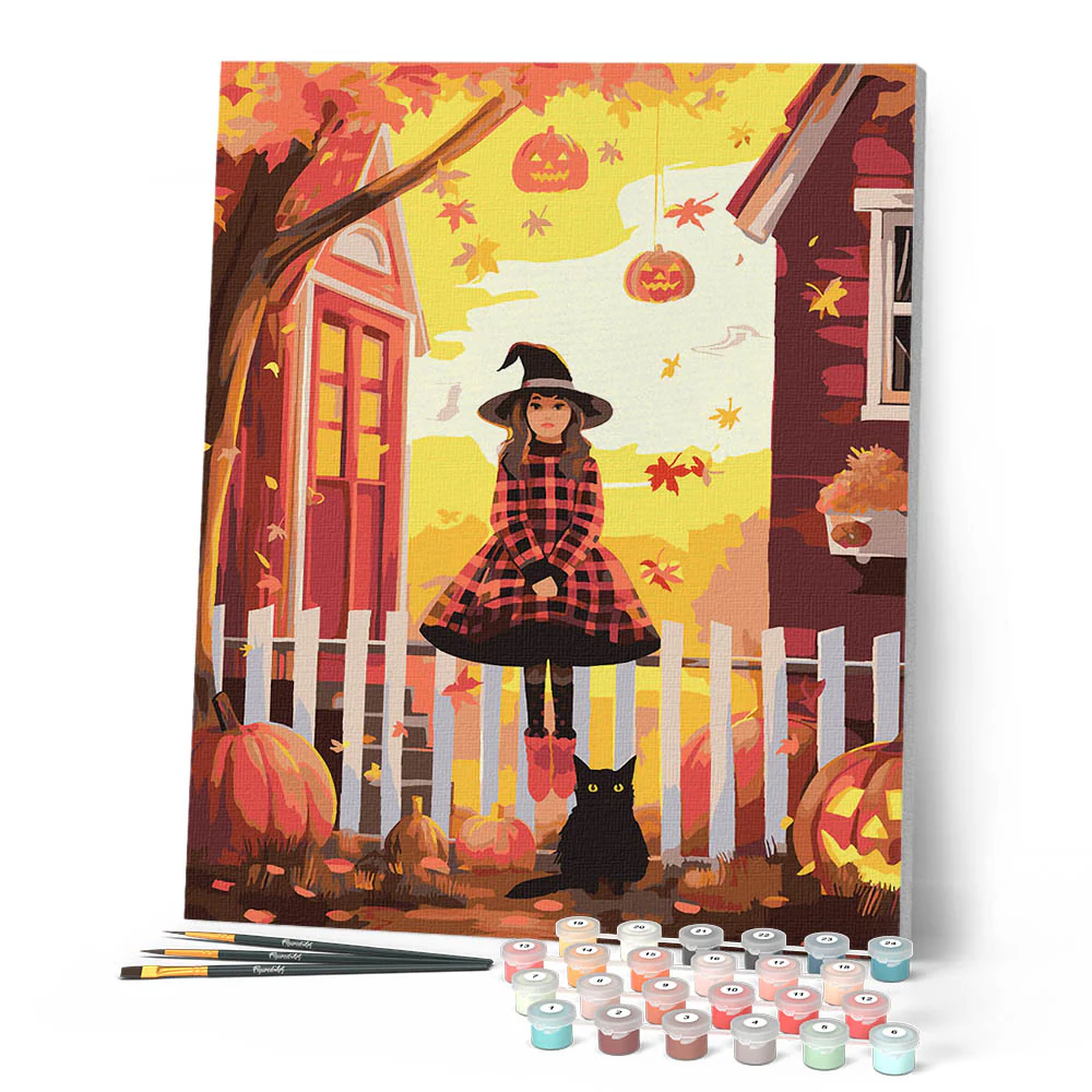 Little Witch and Her Black Cat - Image 2