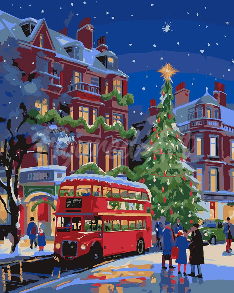London Christmas Street