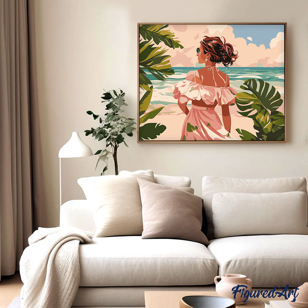 Lovely Girl by the Sea - Image 3