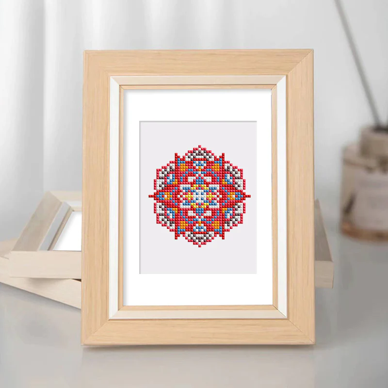 Mini Diamond Painting 15x20cm (6 pieces) - Delicate Designs - Image 10