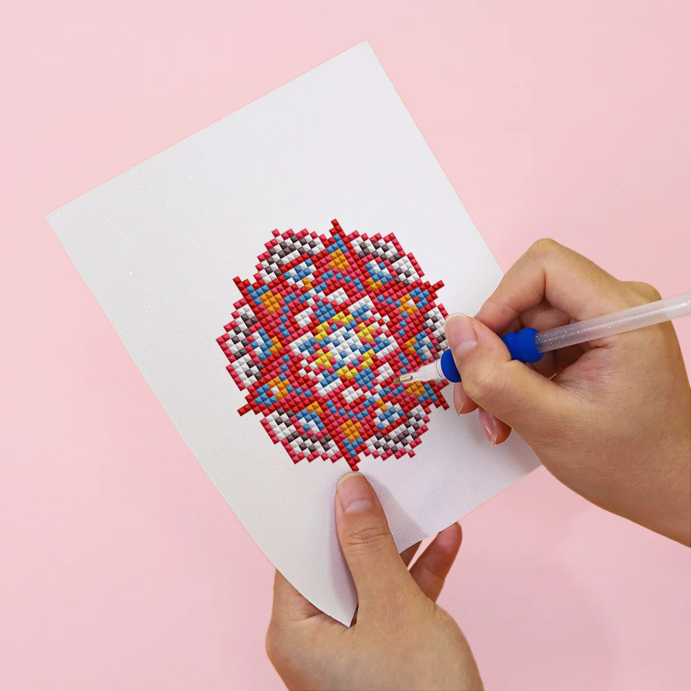 Mini Diamond Painting 15x20cm (6 pieces) - Delicate Designs - Image 5