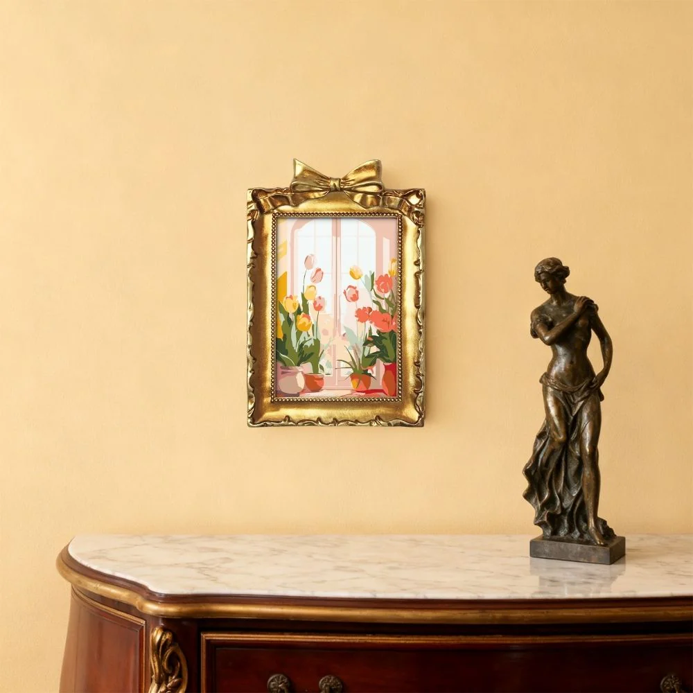 Mini Paint by number with frame - Spring Window - Image 8