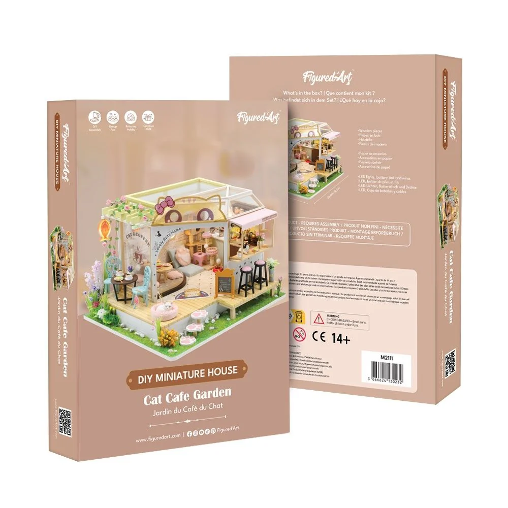 Miniature House - Cat Cafe Garden - Image 2