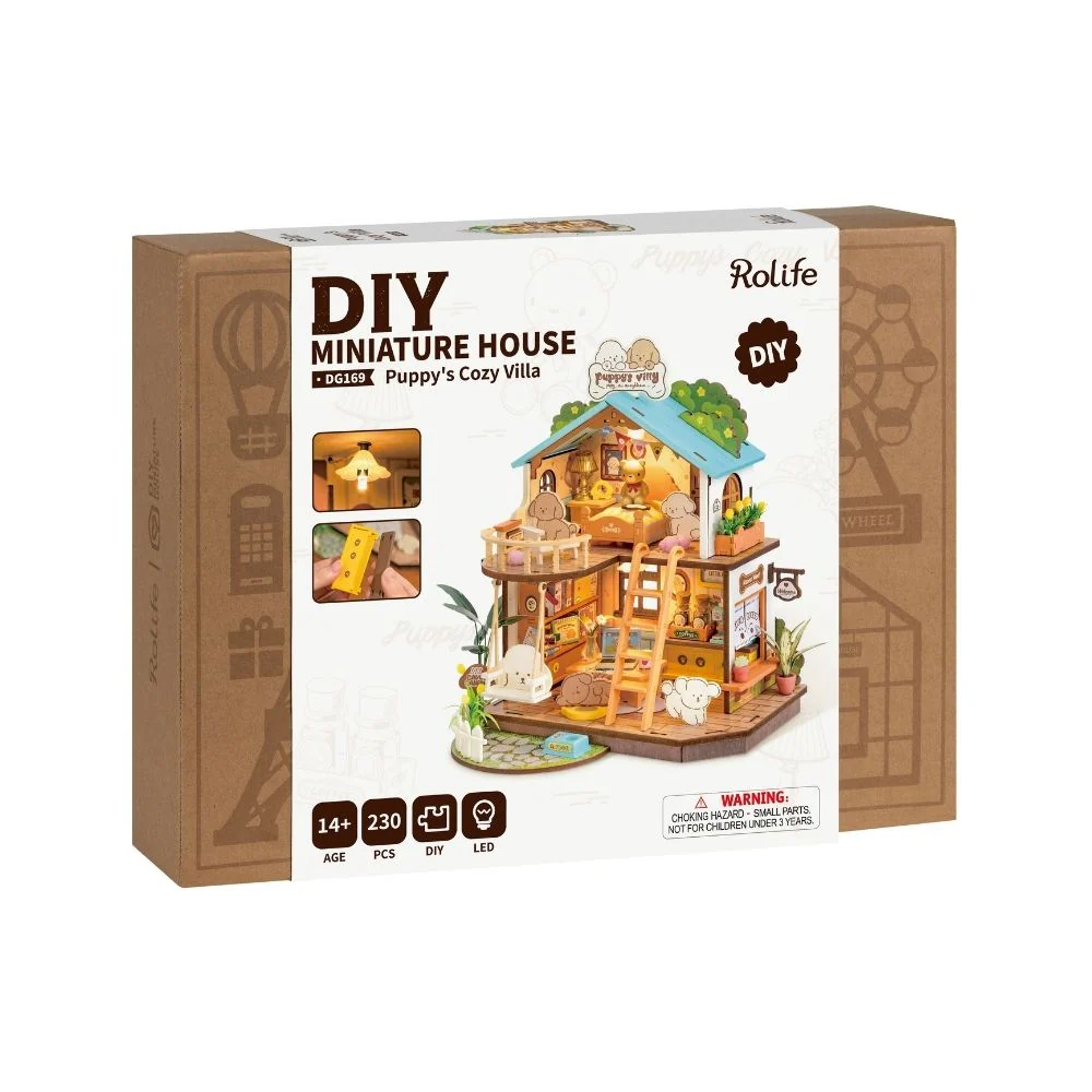 Miniature House - Puppy's Cozy Villa - Image 12
