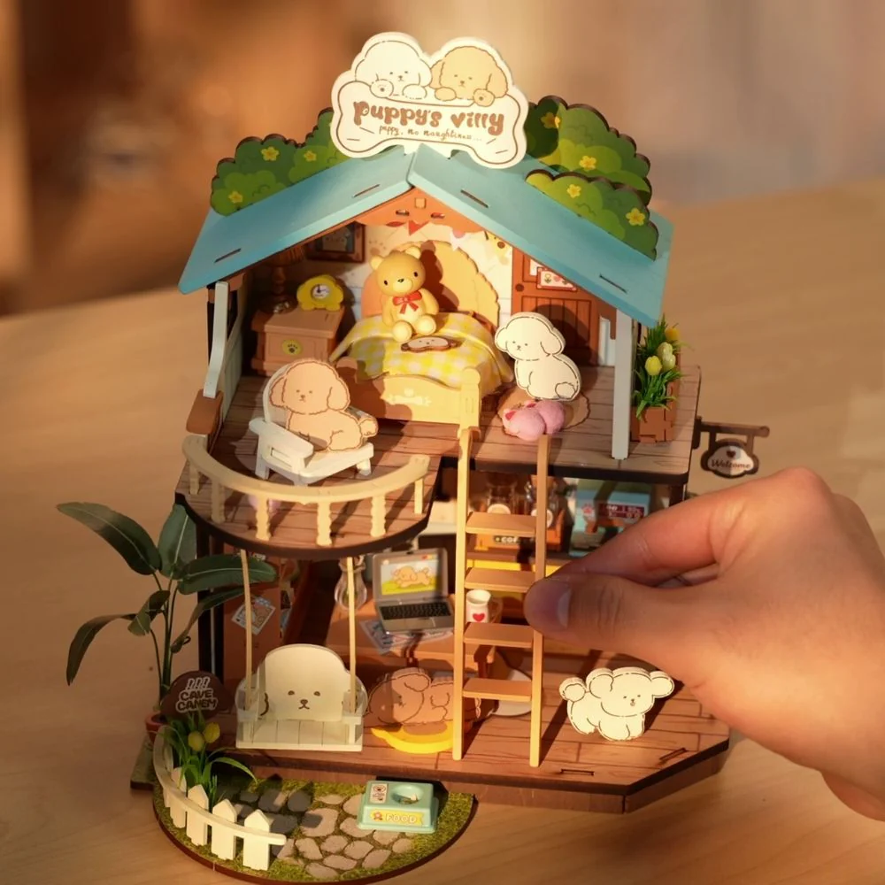Miniature House - Puppy's Cozy Villa - Image 9