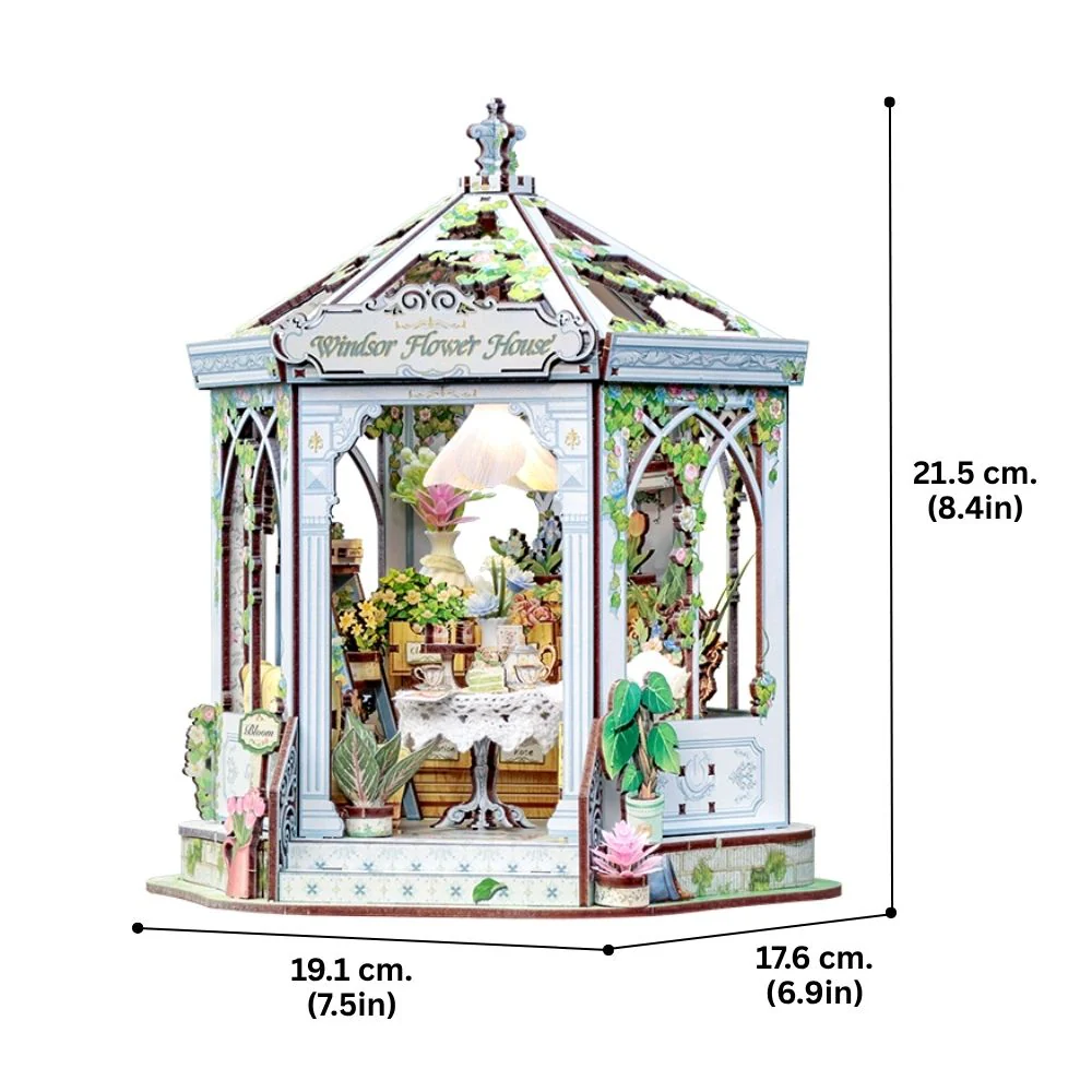Miniature House - Windsor Flower House - Image 11