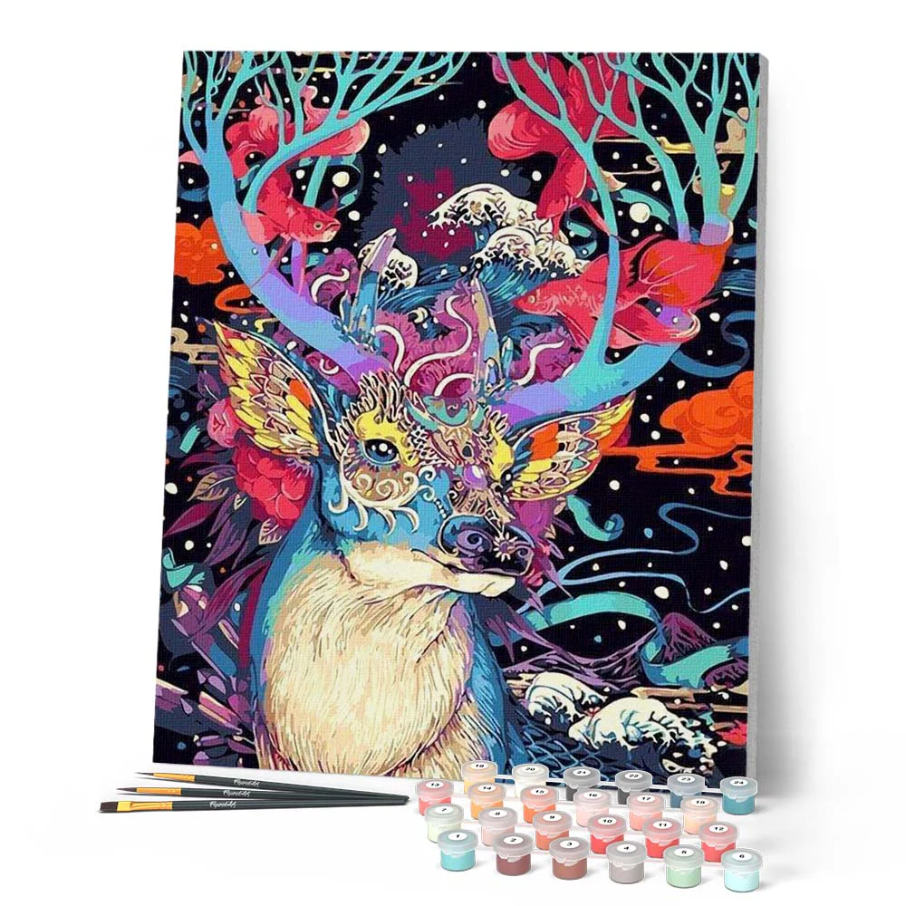 Modern Christmas Reindeer - Image 2