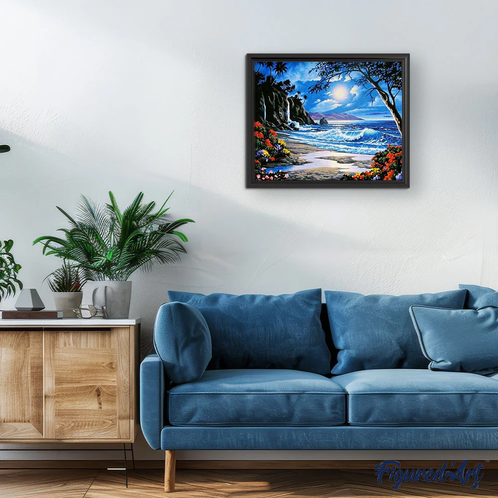 Moon over the Sea - Image 3