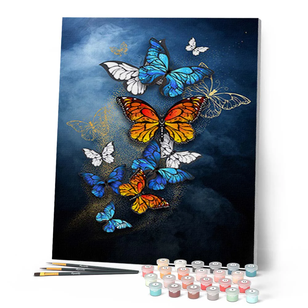 Multicolor Butterflies - Image 2