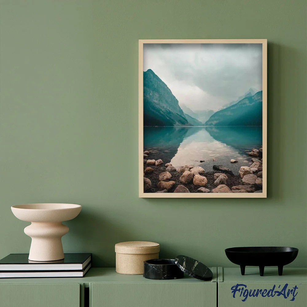 Mysterious Lake in the Mountains - Image 3