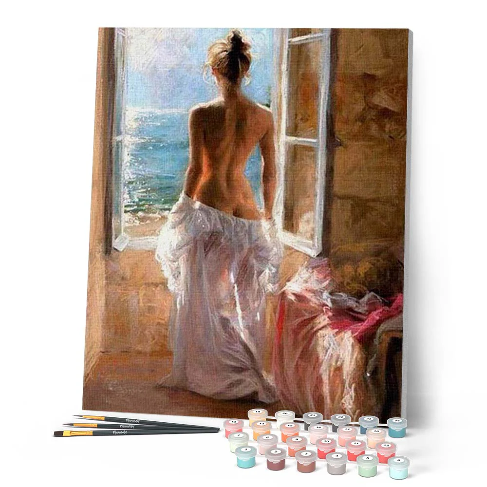 Naked woman and Sun - Image 2