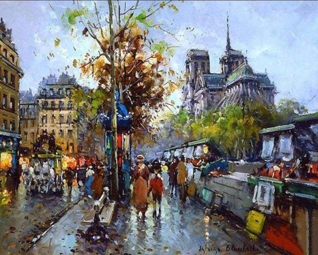 Notre Dame de Paris and the Booksellers