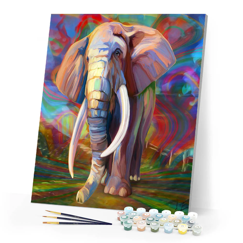 Old Solitary Elephant - Image 2