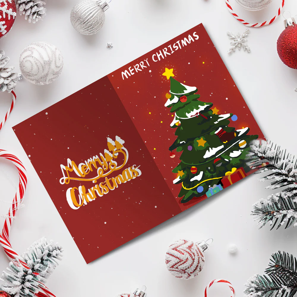 Paint by numbers 6 Pack DIY Christmas Cards - Series 3 - Image 6