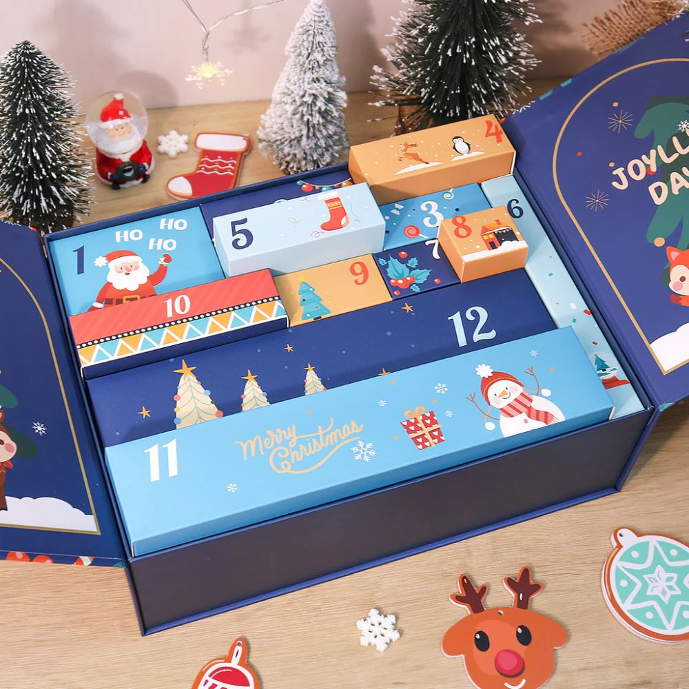 Paint by Numbers Advent Calendar 2025 - Holly Jolly (Blu-12 boxes) - Image 6