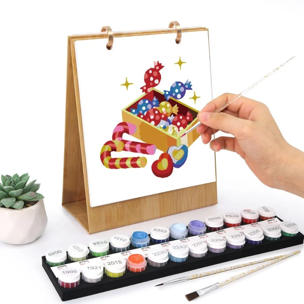 Paint by Numbers Calendar 2026 - Christmas Highlights - Image 3