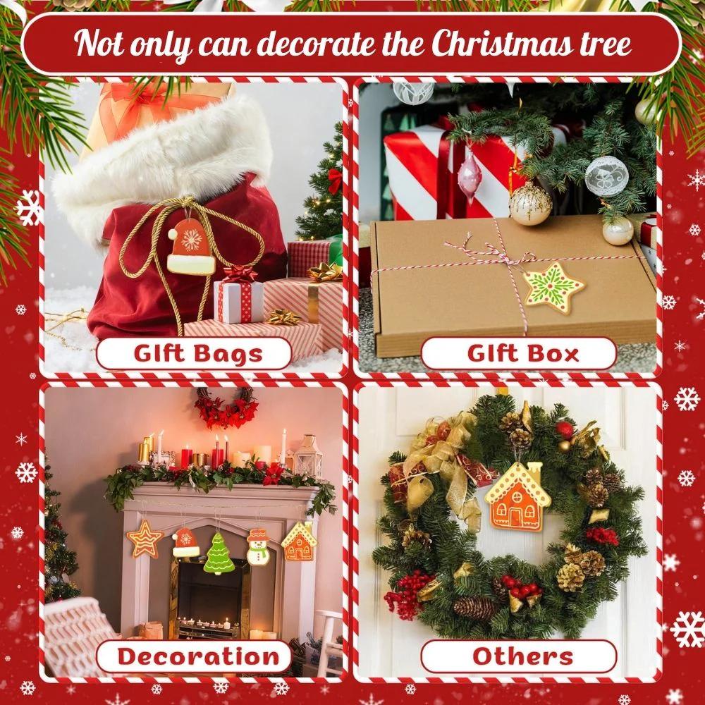 Paint by Numbers Christmas Decorations - Christmas Village Kit - Image 8