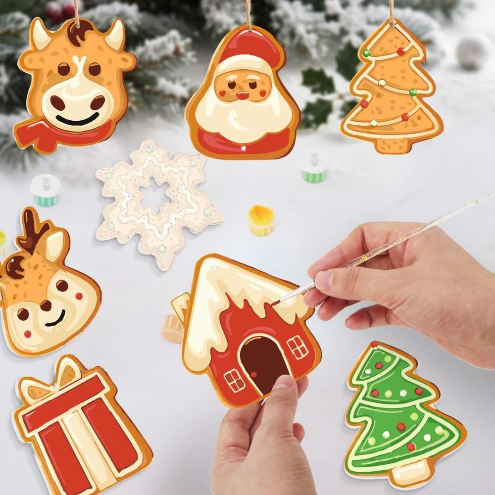 Paint by Numbers Christmas Decorations - Joyful Icons Kit 3 - Image 2