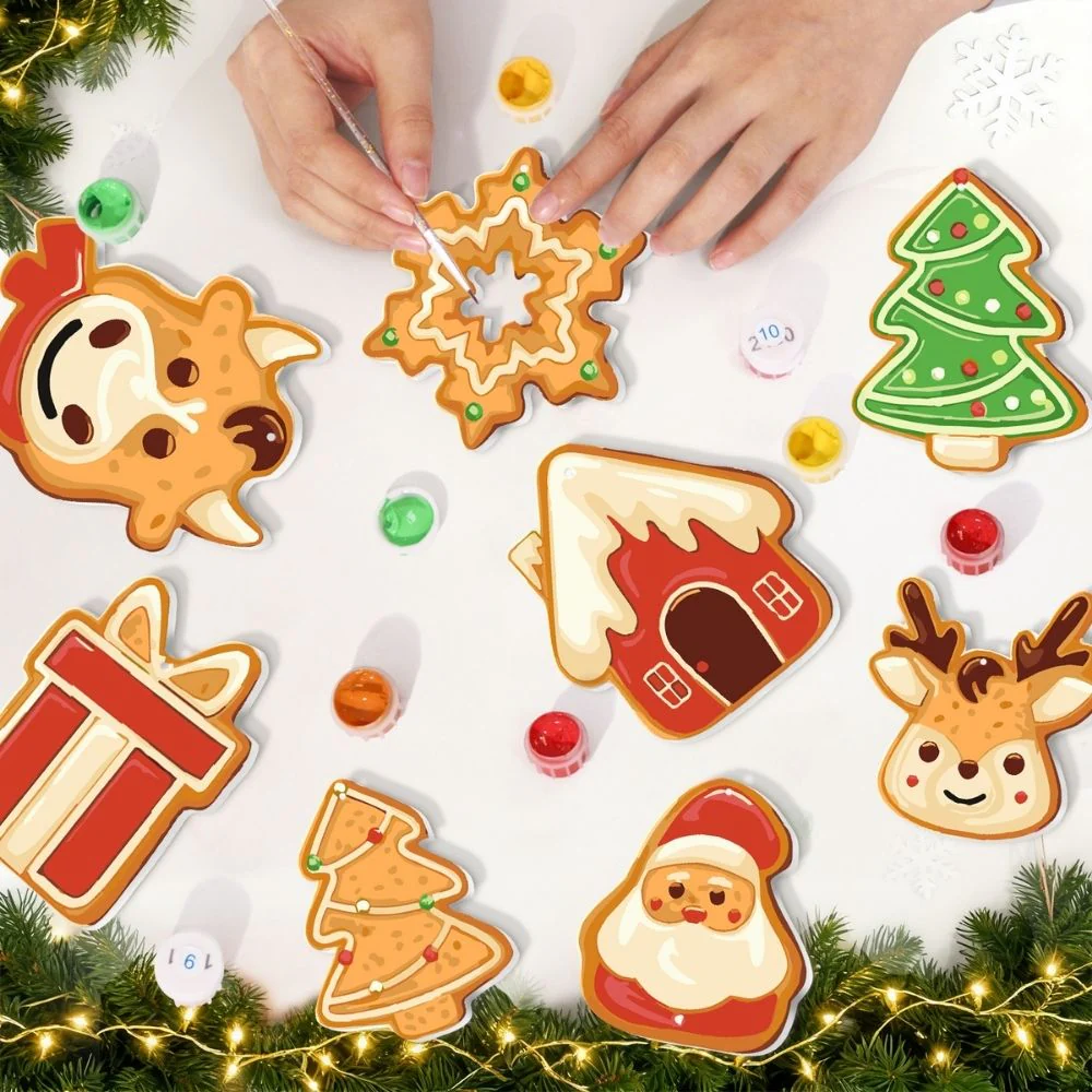 Paint by Numbers Christmas Decorations - Joyful Icons Kit 3 - Image 5