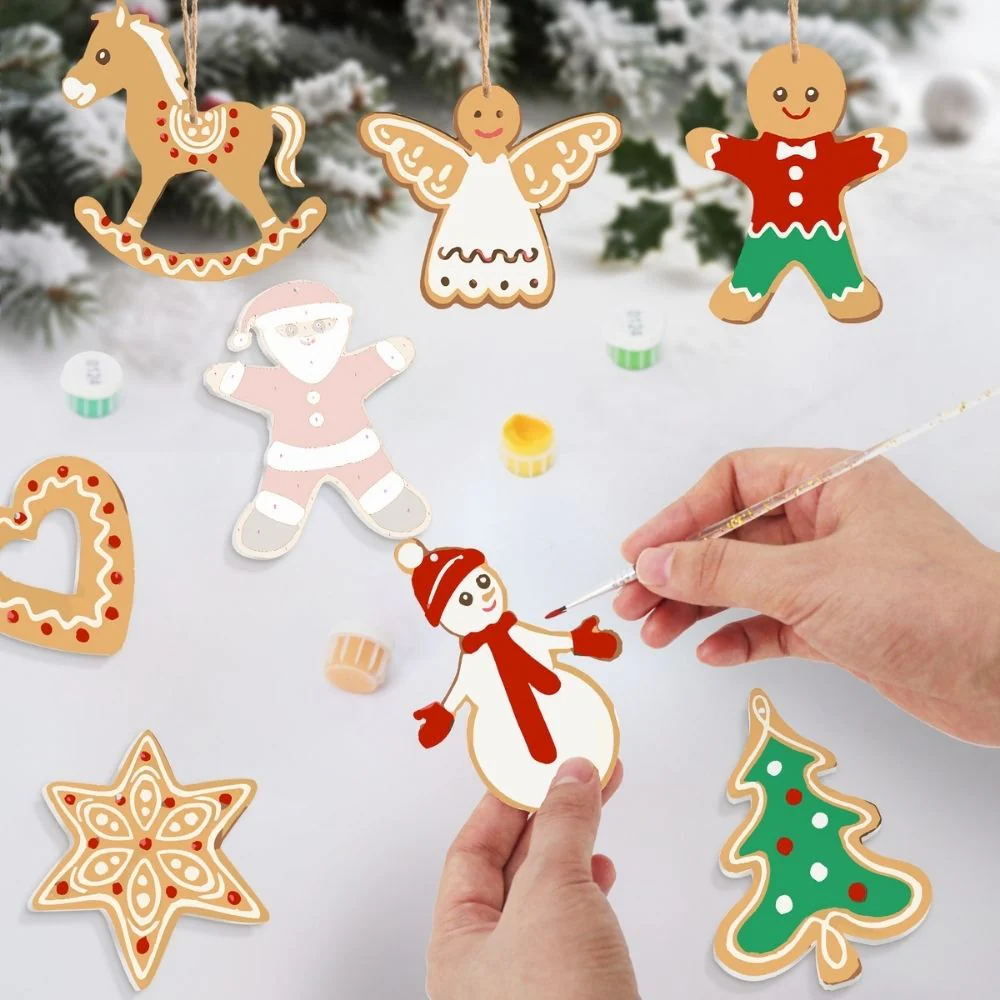 Paint by Numbers Christmas Decorations - Merry Little Icons Kit 2 - Image 2