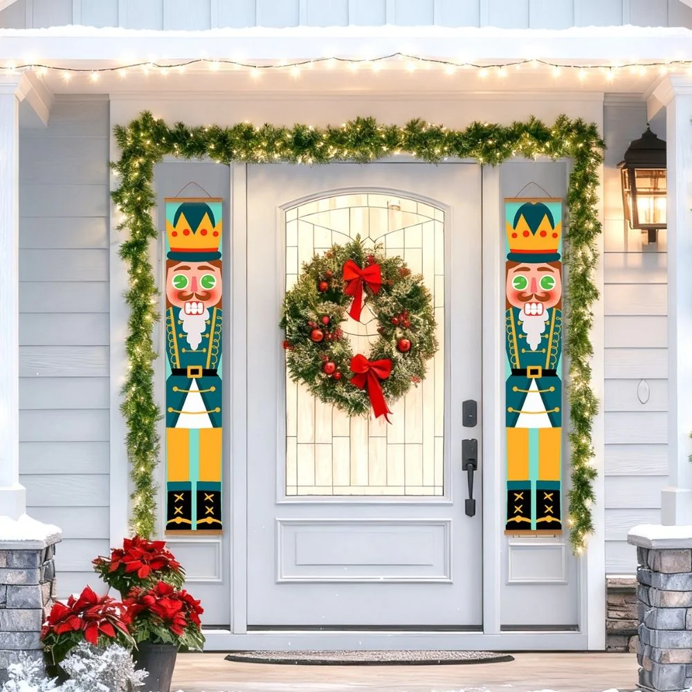 Paint by Numbers Front Door Hanging Banners - Nutcracker Prince - Image 9