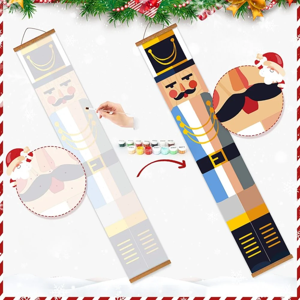 Paint by Numbers Front Door Hanging Banners - The Enchanted Soldier - Image 5