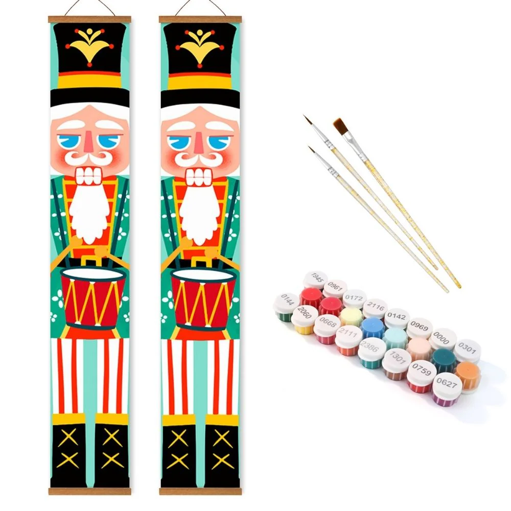 Paint by Numbers Front Door Hanging Banners - The Toy Soldier - Image 2