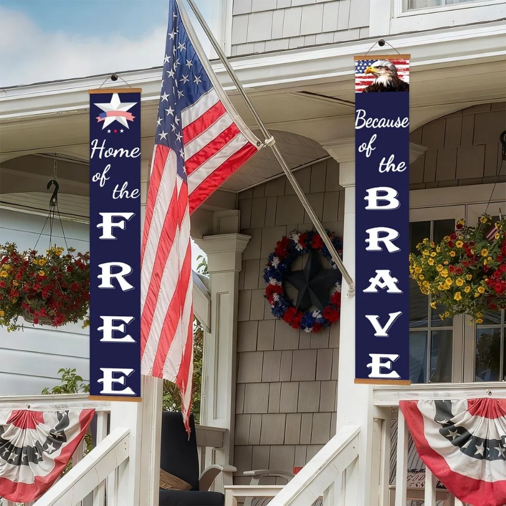 Paint by Numbers Front Door Hanging Banners - Liberty Festoon - Image 9