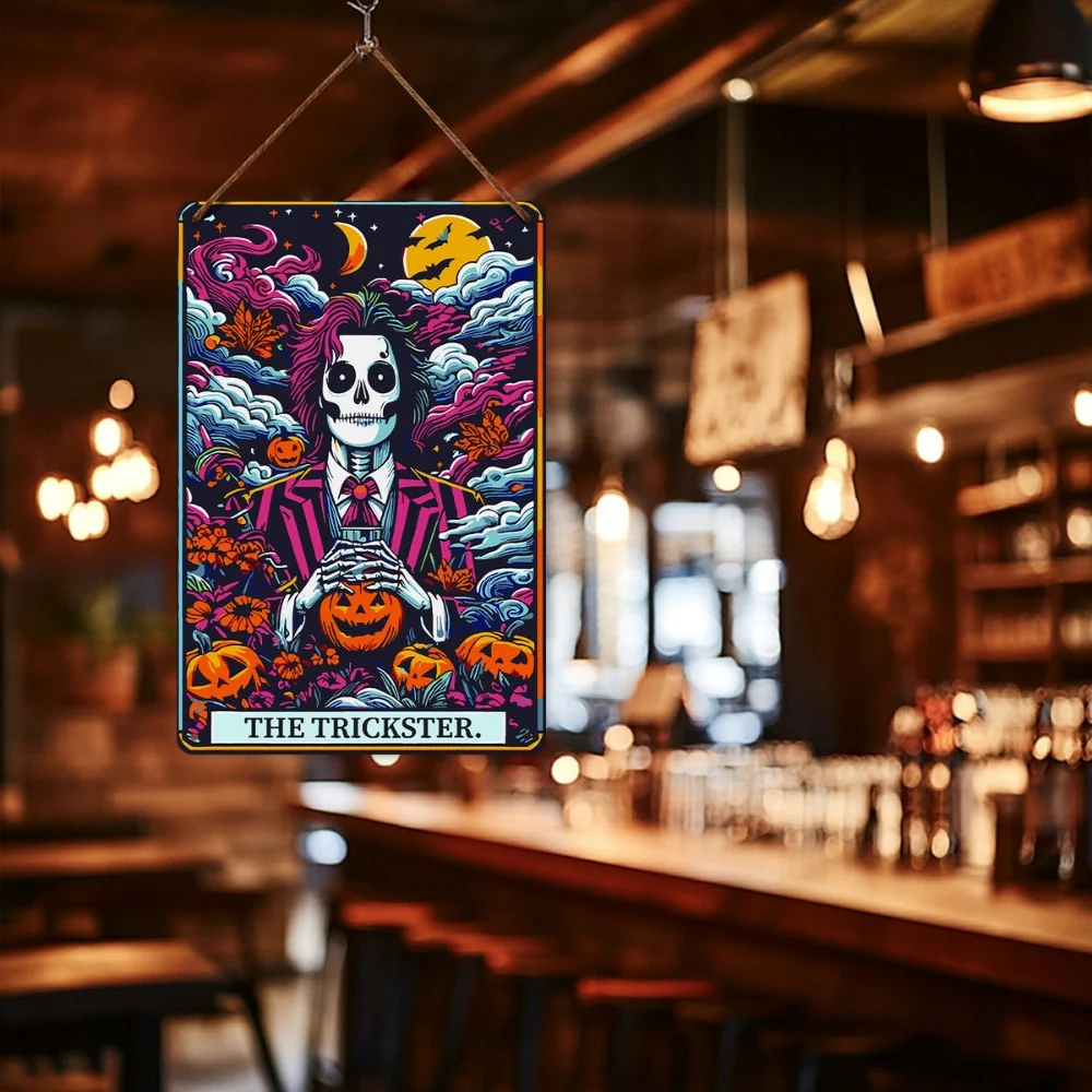 Paint by Numbers Metal Poster - The Trickster Night Garden - Image 9