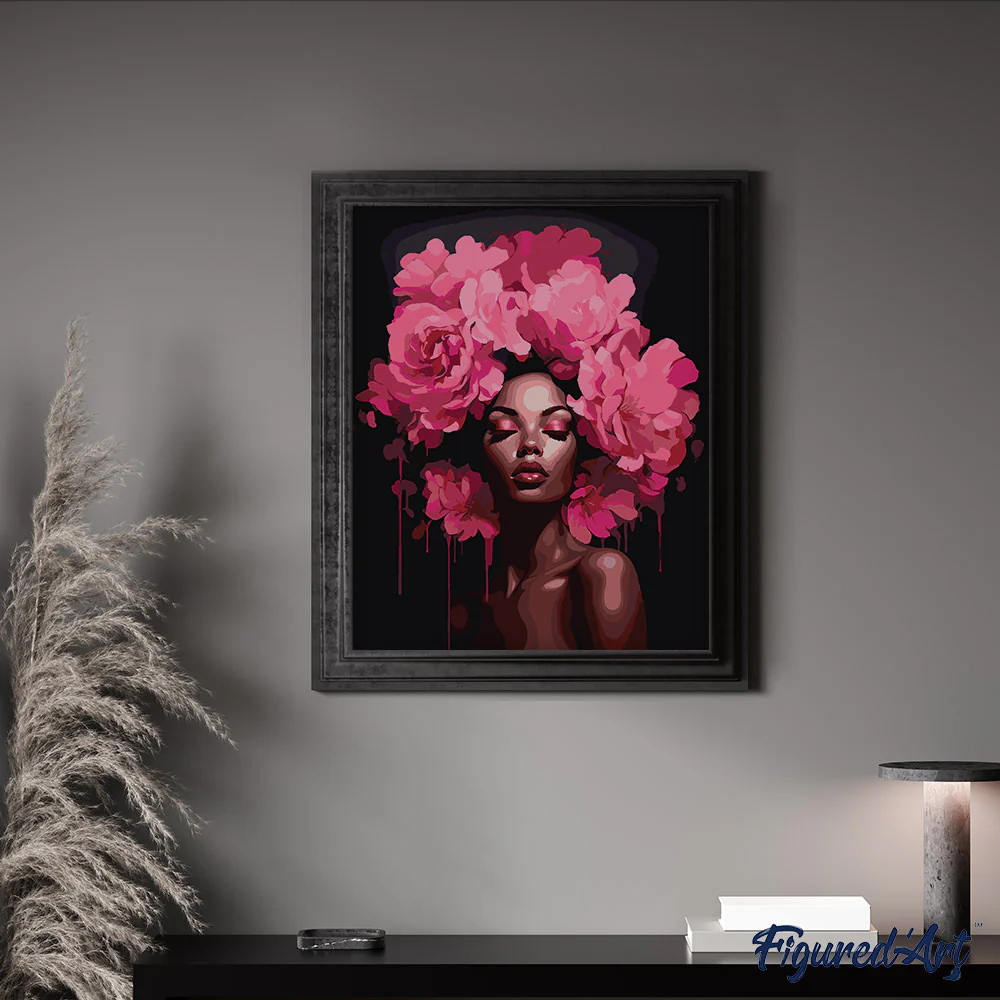 Peonies Hair Lady - Image 3