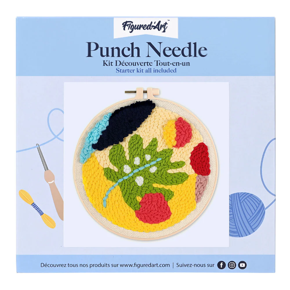 Punch Needle Kit - Autumn Leaf - Image 2